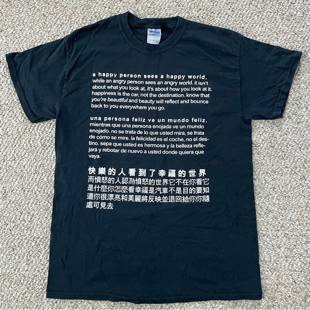 Optimistic T-Shirt Multilingual